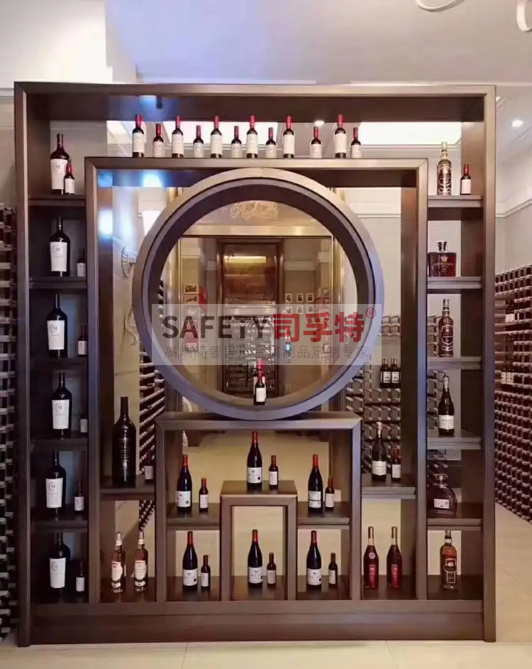 酒柜放到哪里合適？什么酒柜顯得高檔？【不銹鋼酒柜(圖2)