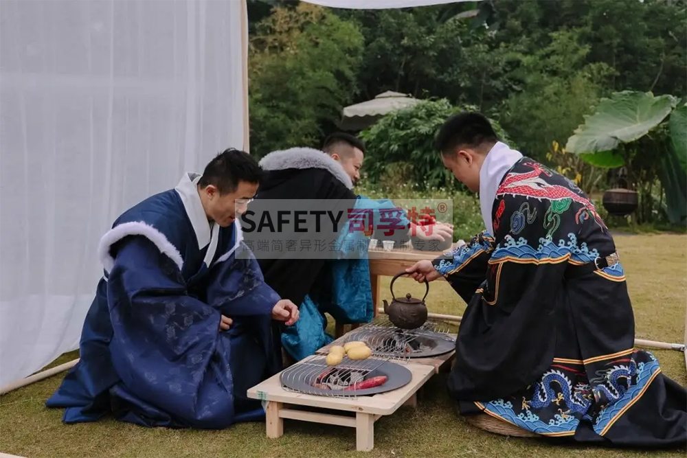 “圍爐煮茶”與非遺相互引流，潮流與文化傳承并不沖突[精致鋼圍爐，炭火爐](圖2)